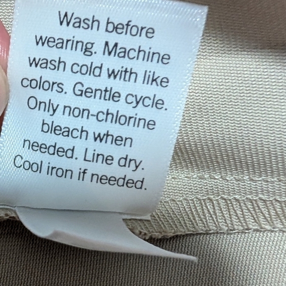 Nine West Women's Utility Beige Dress Size Large (NWOT) - Picture 6 of 7